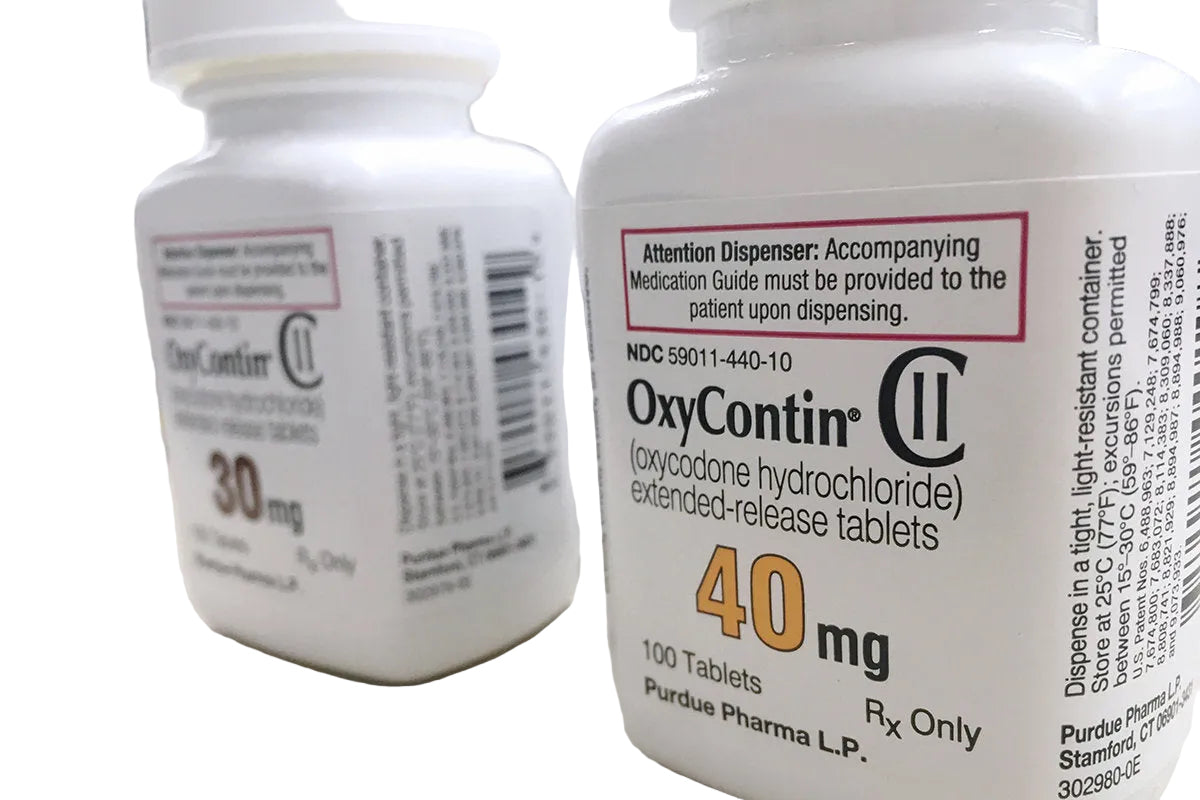 OXYCODONE hydrochloride CP 40 mg - OxyContin (100 tablets)